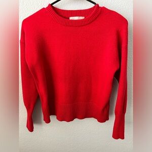 Philosophy Red Sweater, Size Small